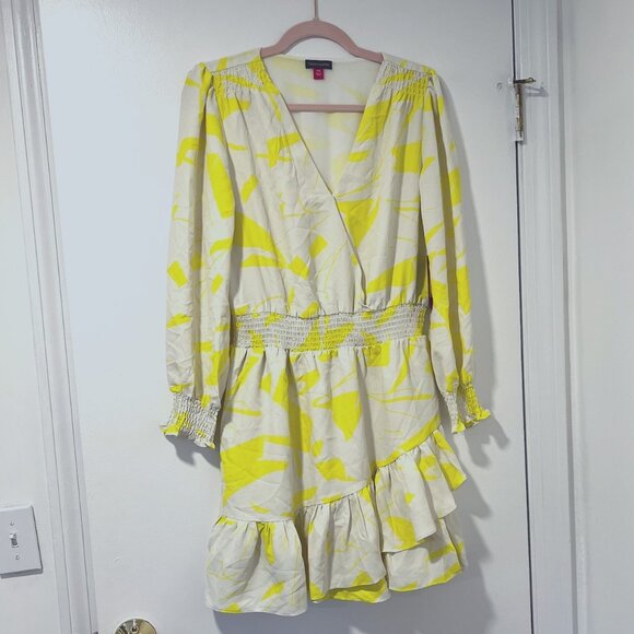 Vince Camuto Citrus Splash & White Birch Mini Dress NWT MSRP$129 - Picture 1 of 5